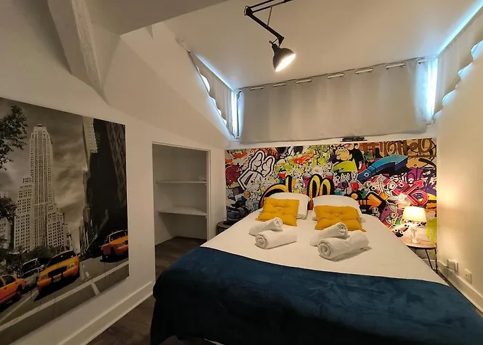 Апартаменты Centre Spacieux Quartier Anime По